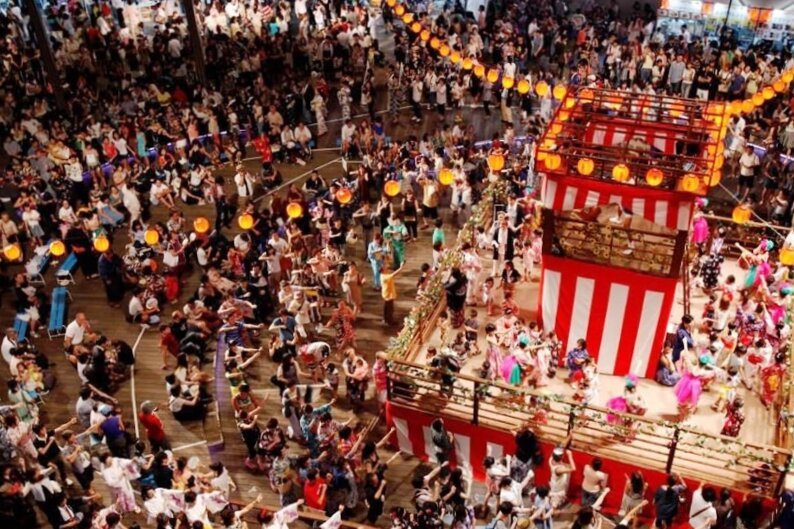 六本木ヒルズ盆踊り2024